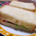 リラシャン's cooksnap of when they made 野菜＆ハムチーズサンド。(つわり時にも).