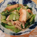 ミョウマン's cooksnap of when they made ☆チンゲン菜と厚揚げ、えのき茸の煮浸し☆.
