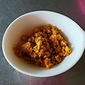 ぽん吉っつあん's cooksnap of when they made ふわふわにんじん豆腐そぼろ.