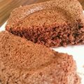 ツインレイ's cooksnap of when they made ルクエで。米粉チョコ蒸しパン.