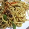 さざえ2007's cooksnap of when they made スパイシーなカレー焼きうどん.