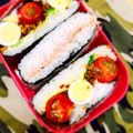 megu7000's cooksnap of when they made タコおにぎらず.