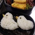 し〜〜ちゃん's cooksnap of when they made ぷっくりあひるさんのお弁当♪.