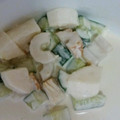 ひほろのみか's cooksnap of when they made 長芋とちくわときゅうりでわさびマヨ和え.