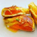 ゆんのぉぉぉ's cooksnap of when they made おあげさんの卵詰め焼き.