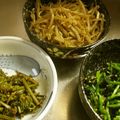 由芽15's cooksnap of when they made 近所のスーパーにある材料で！ナムル3種.