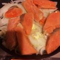 mi1116's cooksnap of when they made フライパンで！鮭のチャンチャン焼き.
