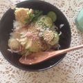 うさぎ♪♪'s cooksnap of when they made 冷やし茶漬け　働く男の夏バテ時、予防に.