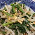 やぎえ's cooksnap of when they made 春菊ともやしのピーナッツ和え♪.
