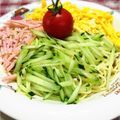 Kimiちゃん☆'s cooksnap of when they made マルタイ棒ラーメンで冷やし中華.