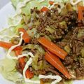 ミニマム（＾ω＾）'s cooksnap of when they made 食が進む！野菜とミンチのソースカレー炒め.