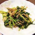 季節ごはん's cooksnap of when they made かぶの葉のしらす干し炒め.
