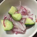 ゆいゆいぼー's cooksnap of when they made 簡単✩レッドオニオンときゅうりのマリネ.