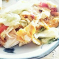 みっくママ's cooksnap of when they made レタスとカニカマの卵炒め.