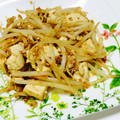 ジンベえちゃん's cooksnap of when they made 安☆早☆ウマ☆　もやしと豆腐のおかか炒め.