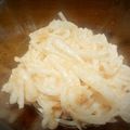 クックPM5RG5☆'s cooksnap of when they made 辛子明太子と大根のサラダ.