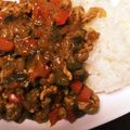 しょこらぴ's cooksnap of when they made 豚こまでキーマカレー.