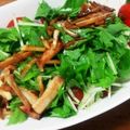 シーズー可愛い's cooksnap of when they made ジュ！とかけちゃう水菜のサラダ風.