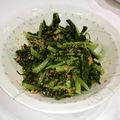 happyクラッカー's cooksnap of when they made ルッコラのゴマ味噌和え.