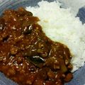 nerolincon's cooksnap of when they made なすとおくらとひき肉のカレー.