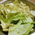 にゃんこ0403's cooksnap of when they made キャベツとごま油で簡単おつまみ.