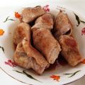 まひここ♡'s cooksnap of when they made 里芋の肉巻き.