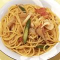 ゆーこリン♡'s cooksnap of when they made ★彡ベーコンとキノコの和風パスタ★彡.