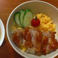ふゅーちゃん's cooksnap of when they made たまごそぼろのお花見照り焼きチキン弁当♪.