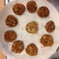 あやめろ♡'s cooksnap of when they made 超簡単＊揚げない＊おからカレーコロッケ.