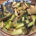 HAL♫HAL's cooksnap of when they made ☆甘辛い～茄子と青梗菜の味噌炒め☆.