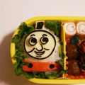 せかいくんのまま's cooksnap of when they made ☆キャラ弁☆ トーマス！.