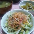 おみ桜's cooksnap of when they made レンチン最初は【もやしの生姜ぽかサラダ】.
