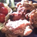 お肉子's cooksnap of when they made パパに捧げる★柔らか鶏の唐揚げ.