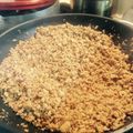 クックE4CSFU☆'s cooksnap of when they made 高野豆腐で肉味噌もどき.