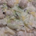 クックV6C8HU☆'s cooksnap of when they made 白菜と肉団子のクリーム煮.