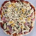 ☆★あーこ★☆'s cooksnap of when they made HBで作った生地のピザ♪.