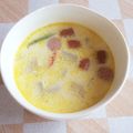 mayunnu's cooksnap of when they made カブとウインナーのミルクスープ(^^♪.