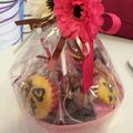 まほいみー's cooksnap of when they made カップ de 簡単♡～チョコシフォン～♡.