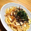 hs☆'s cooksnap of when they made 大葉たっぷり♥鶏肉ときのこの和風パスタ♫.