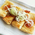 sweet_rose's cooksnap of when they made 焼くだけ簡単♪油揚げ～.