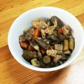 nonn1016's cooksnap of when they made 我が家の味噌もつ煮込み～にんにく入り♡.