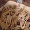 ねおみ's cooksnap of when they made 簡単♪舞茸とキャベツの柚子胡椒パスタ.