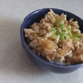 きらり流れ星's cooksnap of when they made 超簡単！ひき肉と玉ねぎ炒め 今日は丼に！.