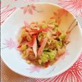 K0A9O0R8U♪'s cooksnap of when they made 簡単＊キャベツとかにかまの和え物.
