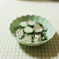 ねっちゃんっ's cooksnap of when they made きゅうりの梅マヨ和え.