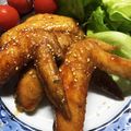 ツブクラママ's cooksnap of when they made 鶏手羽中の甘辛焼き.