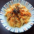 akoko0331's cooksnap of when they made ご飯が進む☆大根と人参の酒粕炒め.