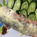 kawaginnpo's cooksnap of when they made 超簡単♪♪鮭のマヨチーズ焼き♡.