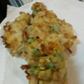 ねね115's cooksnap of when they made とうもろこしと枝豆のかき揚げ.
