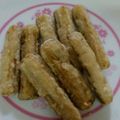 ♡ゆづき♡'s cooksnap of when they made ゴボウの唐揚げ.